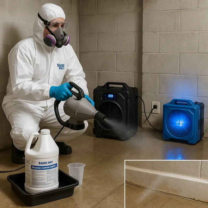 Sanitization and Odor Removal process in Carlyle, IL