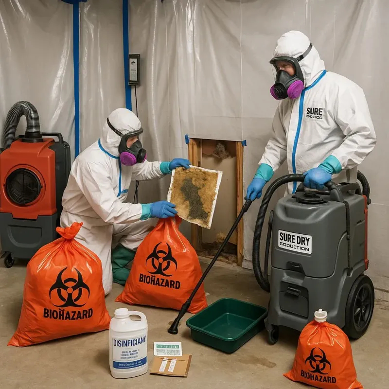 Contaminated Water Handling Protocols process in Carlyle, IL