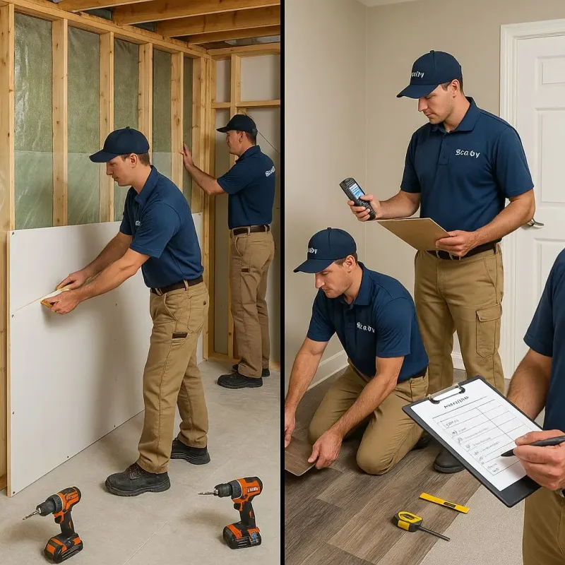 Repairs and Reconstruction process in Carlyle, IL